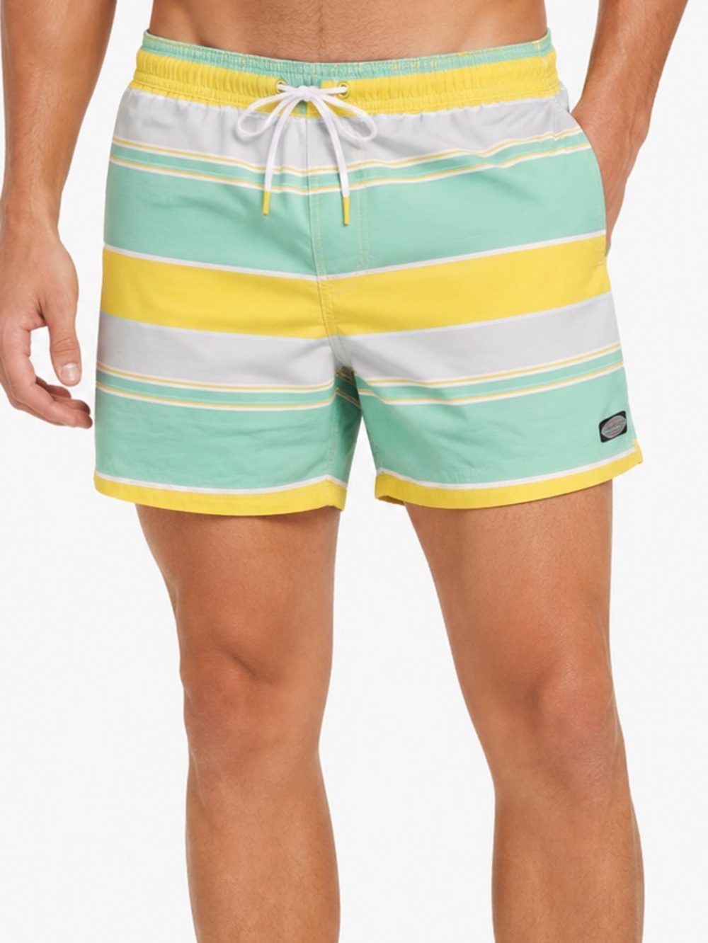Vineyard Vines swim trunks Green and Yellow men’s size large